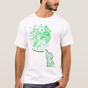 T-shirt Sauve les ballons verts Sensibilisation à la santé