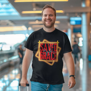 T-shirt Sauvé par sa Grâce - Bible de la Gratitude de l'Év