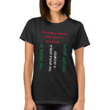 T-shirt Sauver Gaza, Tee Free Palestine - Couleur