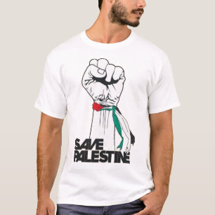 T-shirt Sauver la Palestine, Soutenir la Palestine Poing C