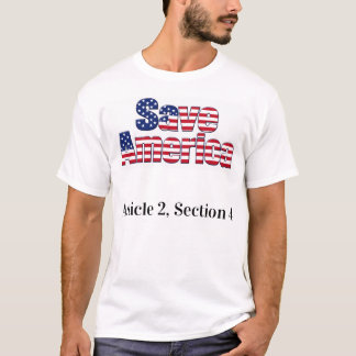 T-shirt Sauver l'Amérique