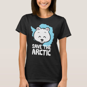 T-shirt Sauver le Réchauffement climatique arctique Change
