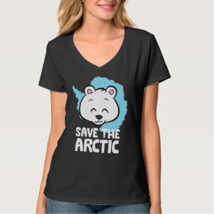 T-shirt Sauver le Réchauffement climatique arctique Change