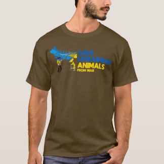 T-shirt Sauver les animaux ukrainiens de la guerre