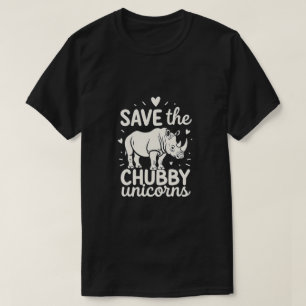 T-shirt Sauver les licornes grassouillettes Conservation d