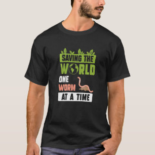 T-shirt Sauver L'Humour Vermiculaire Mondial Pour Un Ver L