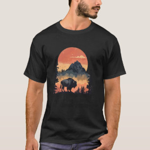 T-shirt Sauver nos parcs nationaux Résister Service Bison