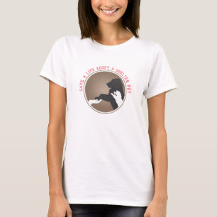 T-shirt sauver une vie adopter un animal domestique
