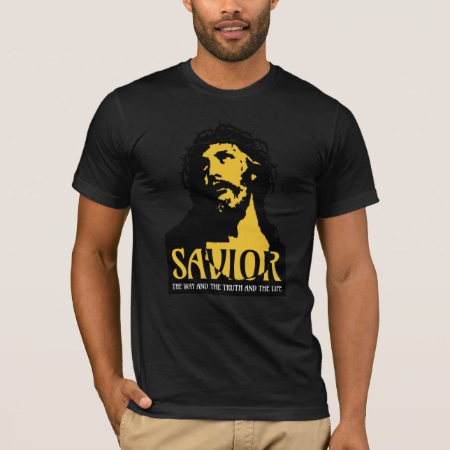 T-shirt Sauveur La Voie La Vérité et la Vie (Devant)