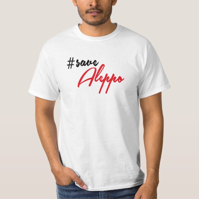 T-shirt Sauvez Alep (Devant)