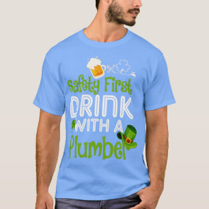 T-shirt Sauvez D'Abord Avec Un Plumber