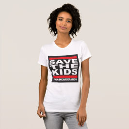 T-shirt Sauvez la chemise des femmes d'enfants