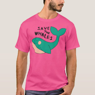 T-shirt Sauvez La Conservation Des Baleines