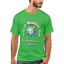 Sauvez La Faune. Journée mondiale de la faune