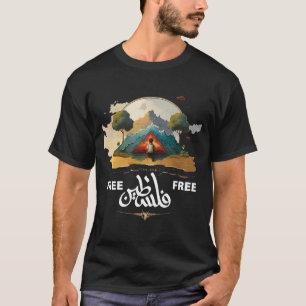 T-shirt Sauvez la Palestine libre de Ghaza
