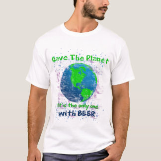 T-shirt Sauvez la planète