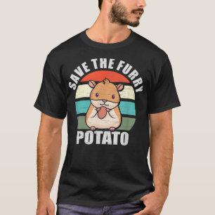 T-shirt Sauvez la pomme de terre fourrure Guinée Cochon _1