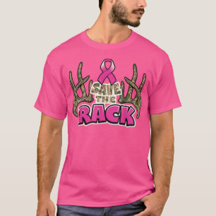T-shirt Sauvez la sensibilisation au cancer du sein en rac