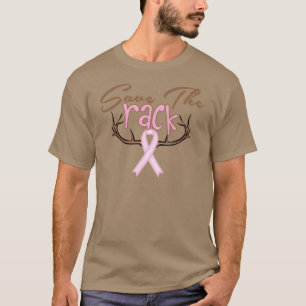 T-shirt Sauvez la sensibilisation au cancer du sein en rac