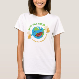 T-shirt Sauvez la terre