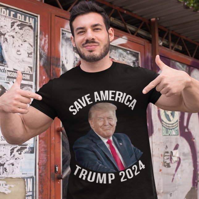 T-shirt Sauvez l'Amérique Trump 2024 Président Donald J. T (Créateur téléchargé)