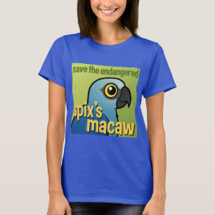 T-shirt Sauvez l'ara du Spix mis en danger