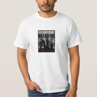 T-shirt Sauvez le BRAAAINS !