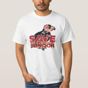 T-shirt Sauvez le condor de Californie