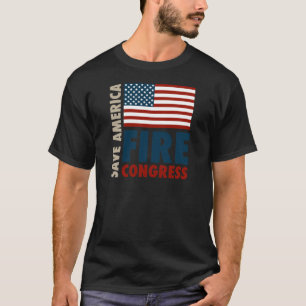 T-shirt Sauvez le congrès du feu de l'Amérique