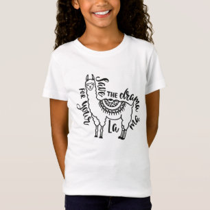 T-Shirt Sauvez le drame pour votre lama