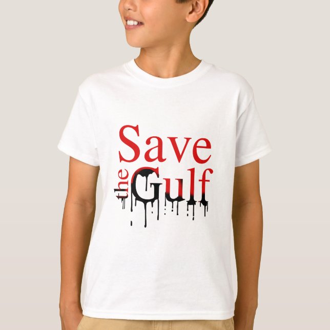 T-SHIRT SAUVEZ LE GULF (Devant)