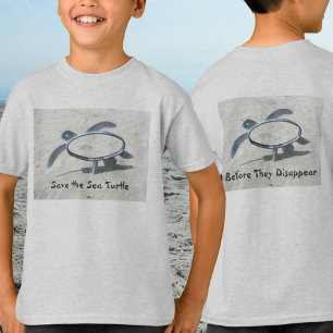 T-shirt Sauvez le Jour des terres des tortues marines