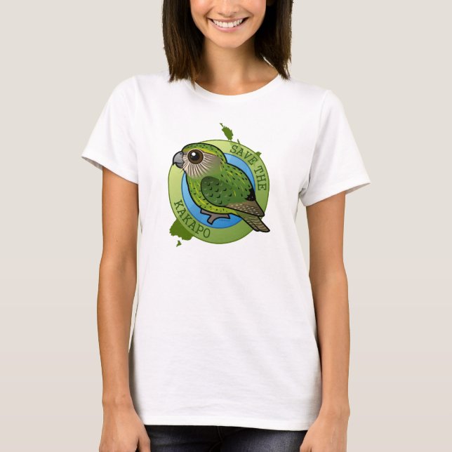 T-shirt Sauvez le Kakapo (Devant)
