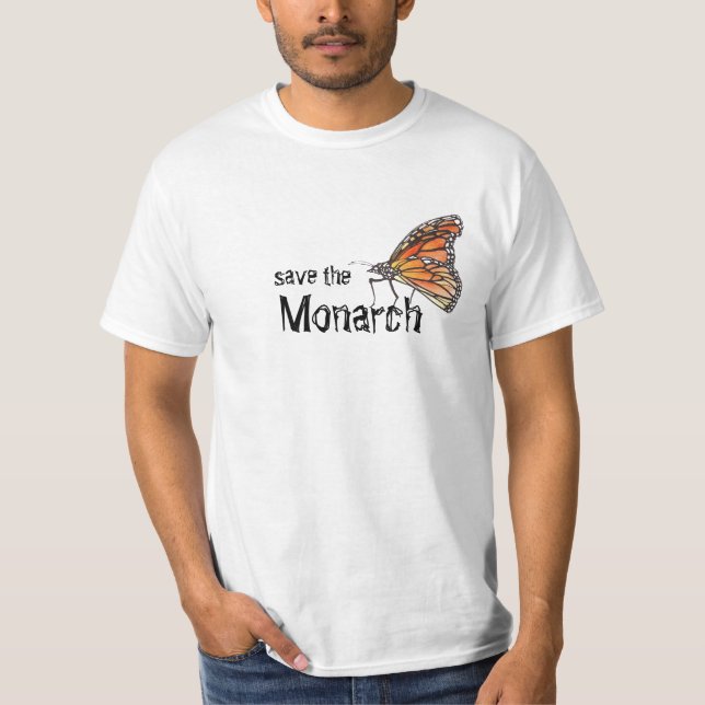 T-shirt Sauvez le monarque (Devant)