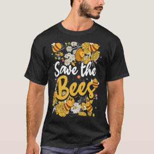 T-shirt Sauvez les abeilles apiculteur costume d'abeille m