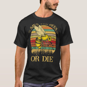 T-shirt Sauvez les abeilles Monde Miel Abeille Jour Troisi