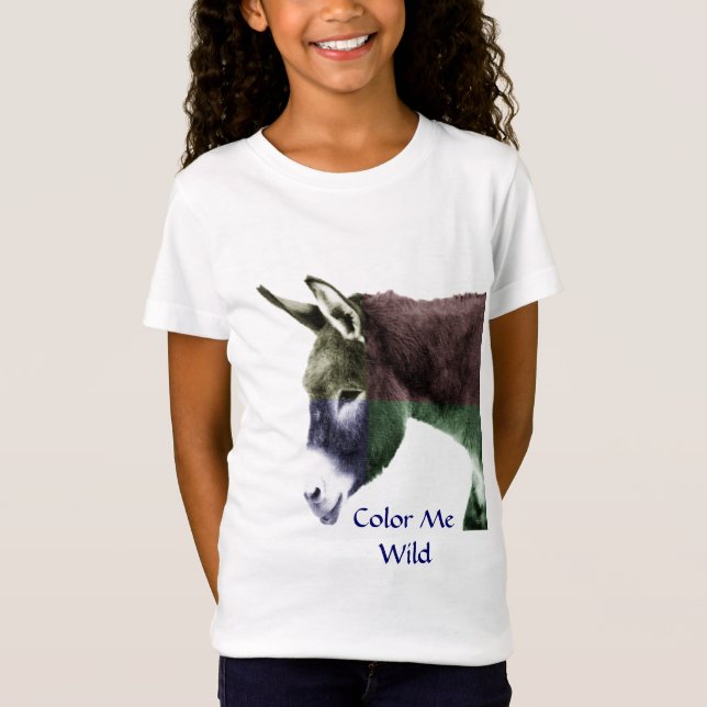 T-Shirt Sauvez les ânes sauvages de Burros occidentaux (Devant)