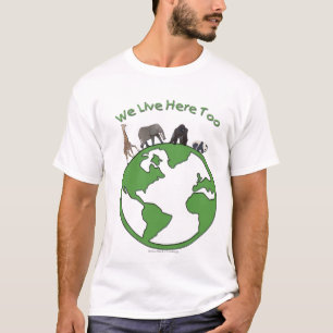 T-shirt Sauvez les animaux