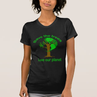 T-shirt sauvez les arbres