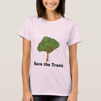 T-shirt Sauvez les arbres