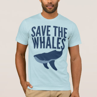 T-shirt Sauvez les baleines
