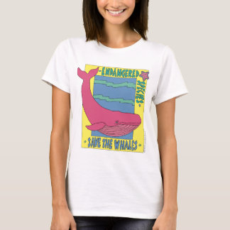 T-shirt Sauvez les baleines