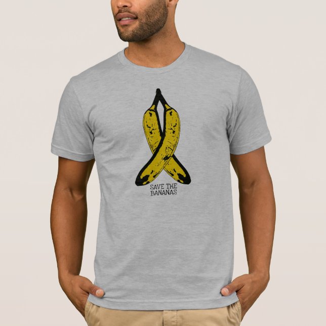 T-shirt Sauvez les bananes (Devant)