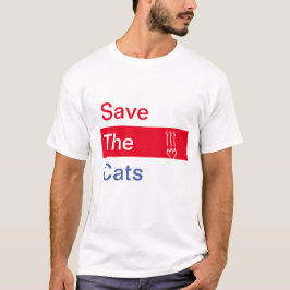 T-shirt Sauvez Les Chats