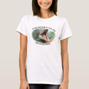 T-shirt Sauvez les dauphins captifs