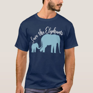 T-shirt Sauvez les éléphants