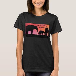 T-shirt Sauvez les éléphants africains