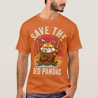 T-shirt Sauvez Les Pandas Rouges