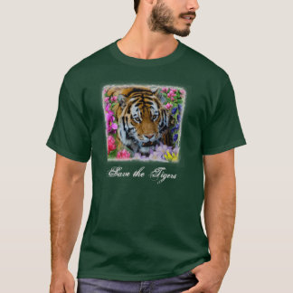 T-shirt Sauvez les tigres