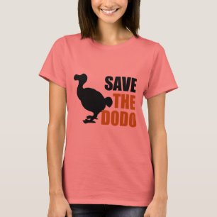 T-shirt Sauvez L'Oiseau De Dodo !
